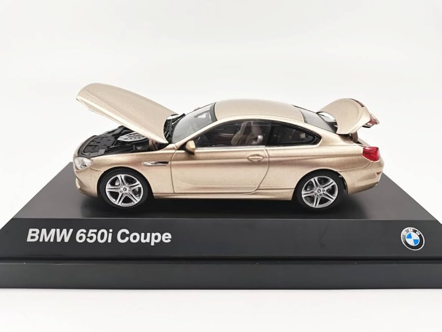 Amazon | 1/43 BMW 650i Coupe ゴールド | ミニカー・ダイ